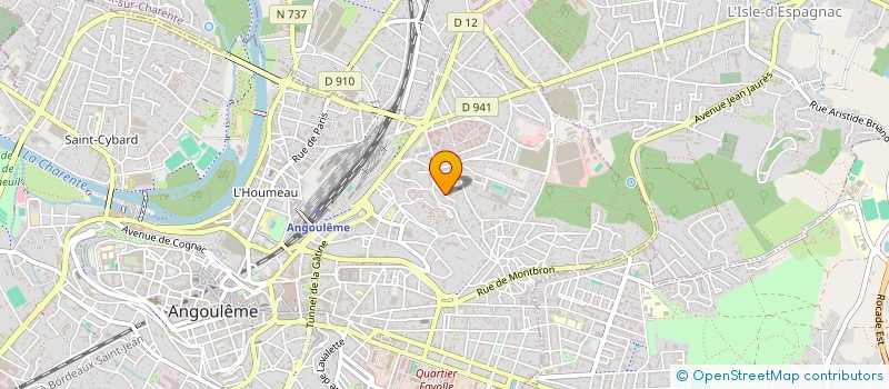 localisation de l'entreprise MONSIEUR JAVED KHOMARIKHIL à ANGOULEME