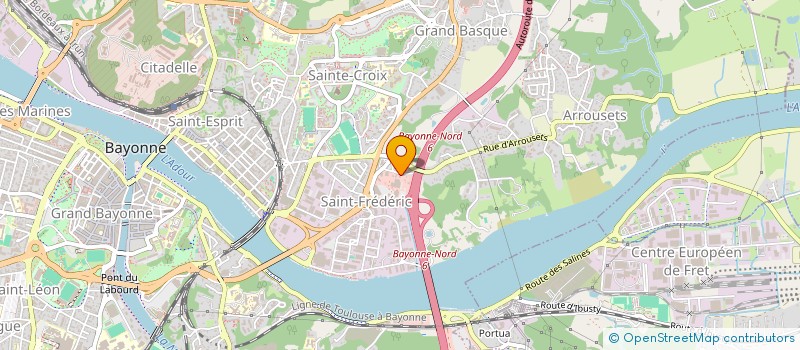 localisation de l'entreprise MONSIEUR JAVED RAHMAN  BAYONNE