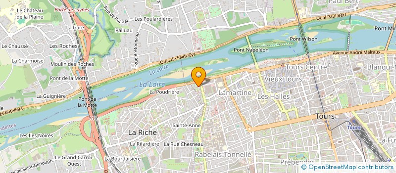 localisation de l'entreprise MONSIEUR JAVED SALMAN ZADEH  TOURS