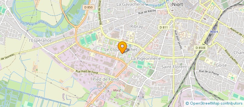 localisation de l'entreprise MONSIEUR JAVEED BALUCH  NIORT