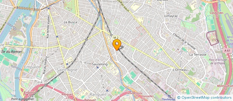 localisation de l'entreprise MONSIEUR JAVID MAROUFKHEL  TOULOUSE