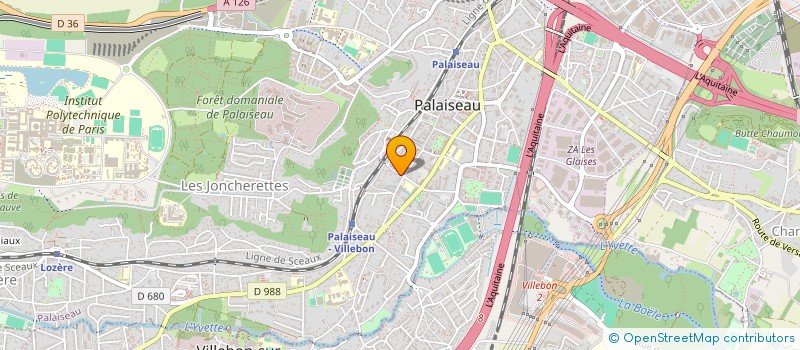 localisation de l'entreprise MONSIEUR JAVIER BOENTE  PALAISEAU