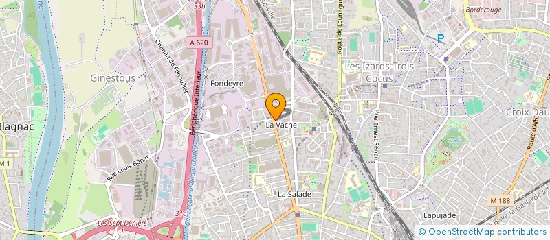 localisation de l'entreprise MONSIEUR JAVIER CABELLO GONZALEZ  TOULOUSE