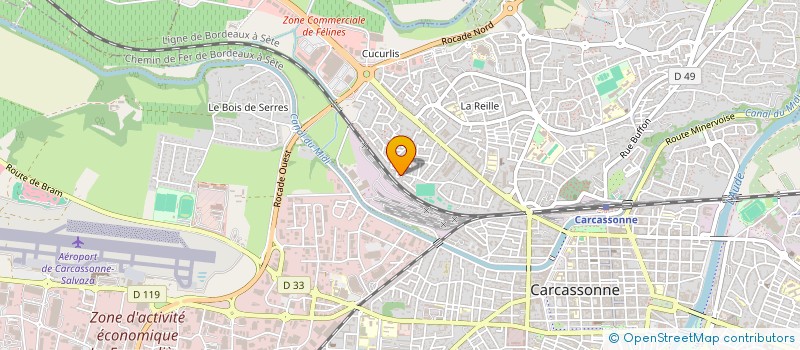 localisation de l'entreprise MONSIEUR JAVIER CORTIZAS LEVY  CARCASSONNE