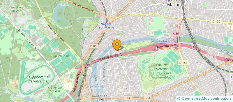 localisation de l'entreprise MONSIEUR JAVIER CREME BARO  JOINVILLE-LE-PONT