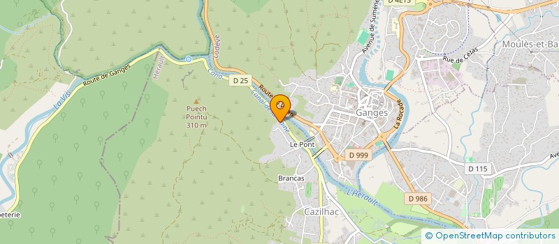 localisation de l'entreprise MONSIEUR JAVIER DE CASTRO MORI  CAZILHAC