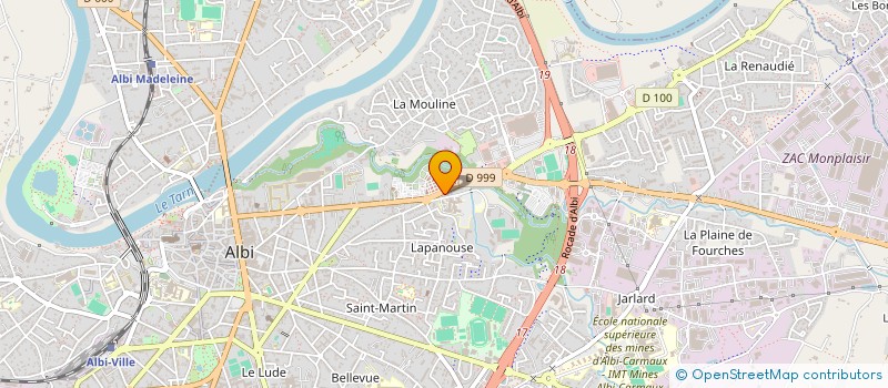 localisation de l'entreprise MONSIEUR JAVIER ELSO MONTANARY à ALBI