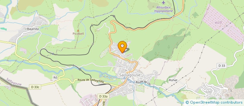 localisation de l'entreprise MONSIEUR JAVIER FERNANDEZ LOPEZ  SAILLAGOUSE