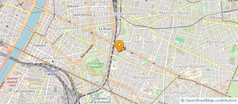 localisation de l'entreprise MONSIEUR JAVIER FERNANDEZ MINGOTE  LYON