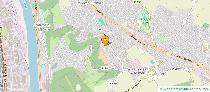 localisation de l'entreprise MONSIEUR JAVIER IGNACIO BERTERO MEZA à LE MESNIL-ESNARD