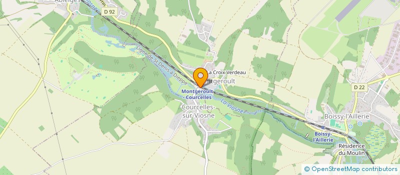 localisation de l'entreprise MONSIEUR JAVIER INIGO  MONTGEROULT