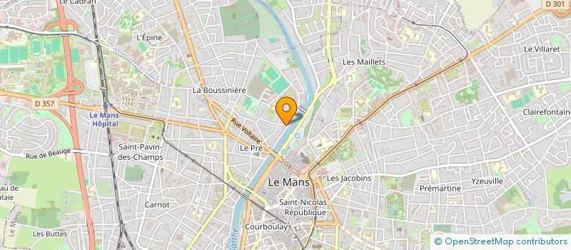 localisation de l'entreprise MONSIEUR JAVIER JESUS GUZMAN LOPEZ  LE MANS