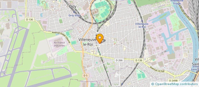 localisation de l'entreprise MONSIEUR JAVIER JIMENEZ MONTERO à VILLENEUVE-LE-ROI