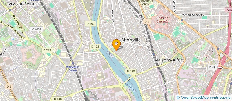 localisation de l'entreprise MONSIEUR JAVIER LEIBIUSKY à ALFORTVILLE