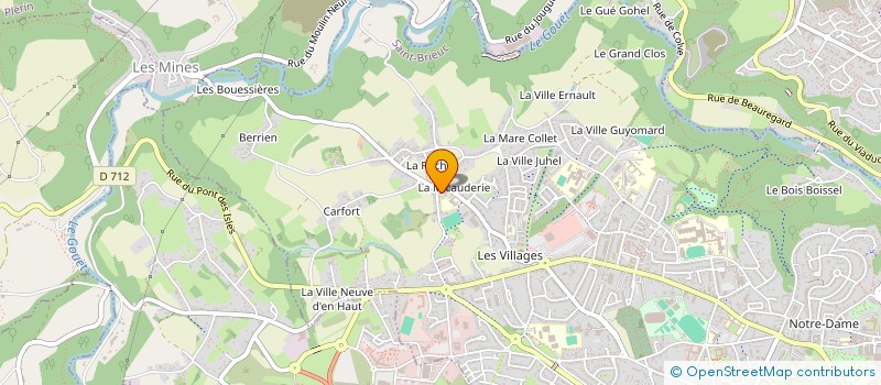 localisation de l'entreprise MONSIEUR JAVIER LOPEZ DE GOICOECHEA GARRO  SAINT-BRIEUC