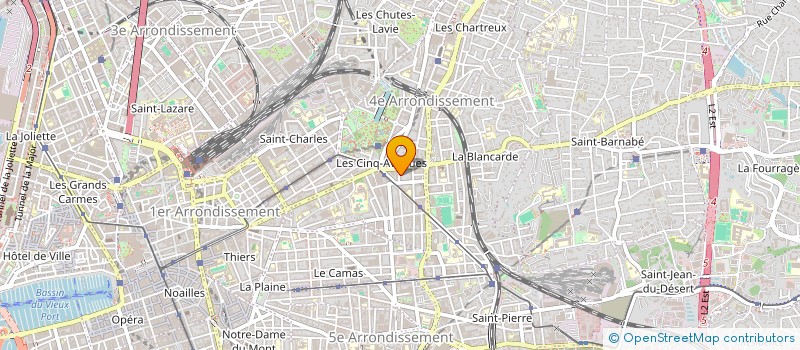 localisation de l'entreprise MONSIEUR JAVIER MANSBACH à MARSEILLE