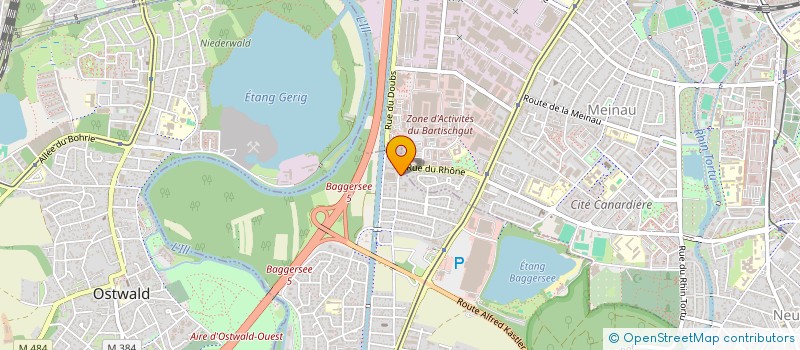 localisation de l'entreprise MONSIEUR JAVIER MINAYA RONDAN  ILLKIRCH-GRAFFENSTADEN