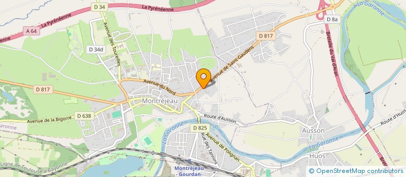 localisation de l'entreprise MONSIEUR JAVIER MORADO  AUSSON