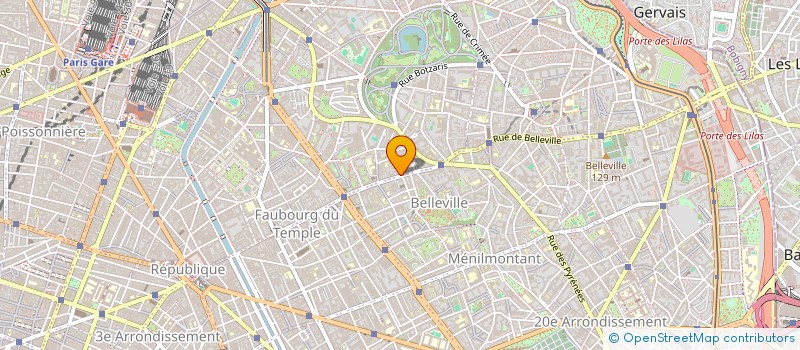 localisation de l'entreprise MONSIEUR JAVIER OSORIO DE REBELLON VECINO  PARIS