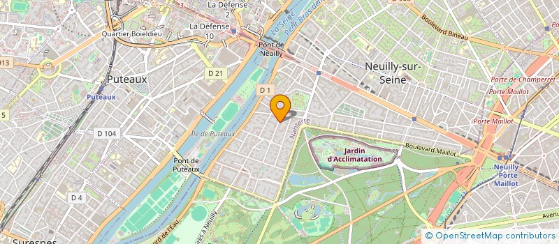 localisation de l'entreprise MONSIEUR JAVIER PASTORE à NEUILLY-SUR-SEINE