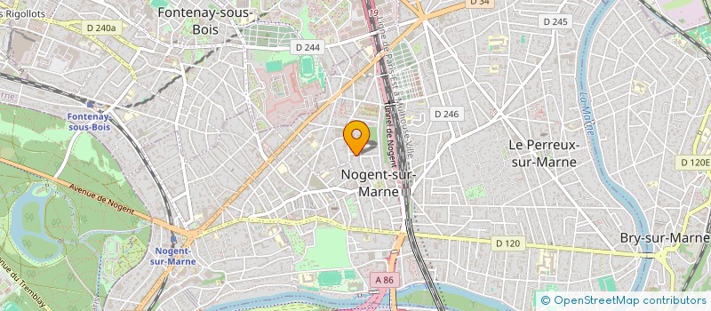 localisation de l'entreprise MONSIEUR JAVIER RUIZ LOPEZ  NOGENT-SUR-MARNE