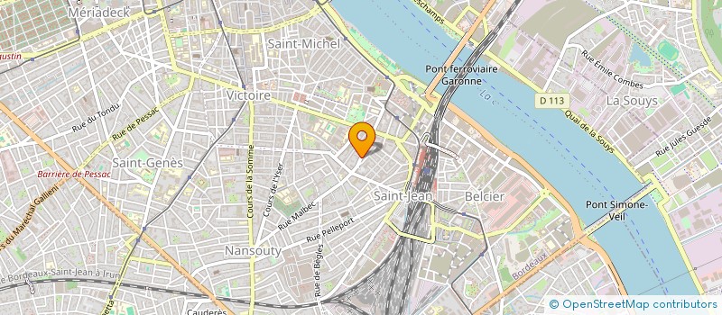 localisation de l'entreprise MONSIEUR JAVIER SANCHEZ DOMINGUEZ  BORDEAUX