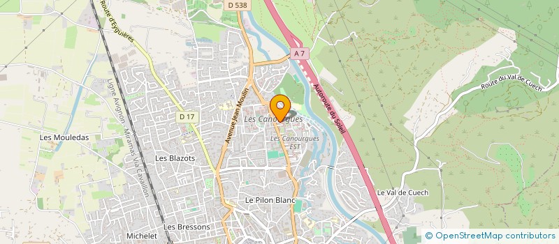 localisation de l'entreprise MONSIEUR JAVIER VAZQUEZ HERNANDEZ  SALON-DE-PROVENCE