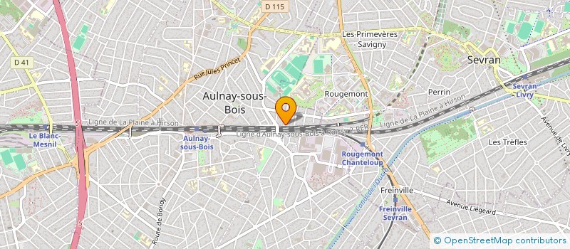 localisation de l'entreprise MONSIEUR JAVINARAJ ALAKARASA à AULNAY-SOUS-BOIS