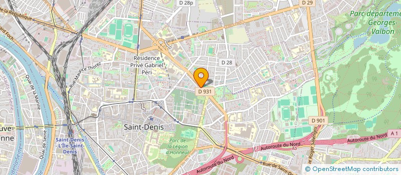localisation de l'entreprise MONSIEUR JAWAAD SAINTE-ROSE à SAINT-DENIS