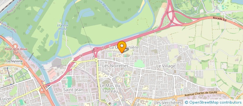 localisation de l'entreprise MONSIEUR JAWAD ABBAT  VAULX-EN-VELIN