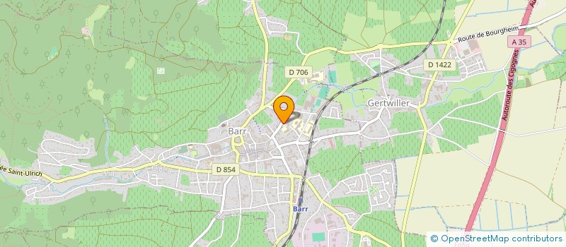 localisation de l'entreprise MONSIEUR JAWAD ABDEDDINE  WITTISHEIM