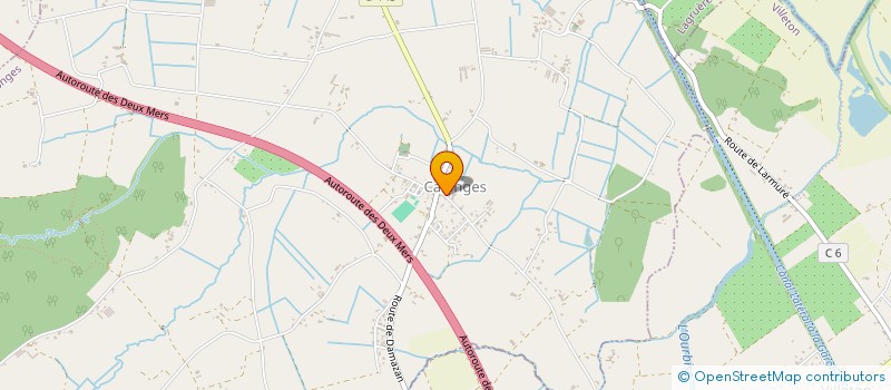 localisation de l'entreprise MONSIEUR JAWAD ABDELBAKI  CALONGES