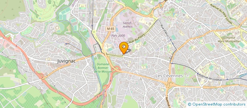 localisation de l'entreprise MONSIEUR JAWAD AKANNI à MONTPELLIER