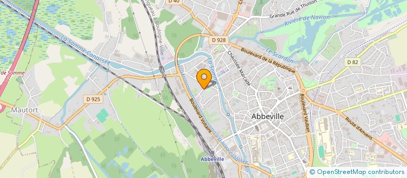 localisation de l'entreprise MONSIEUR JAWAD ALI à ABBEVILLE