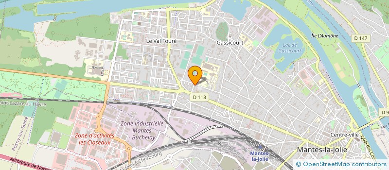 localisation de l'entreprise MONSIEUR JAWAD ALQADDI  MANTES-LA-JOLIE