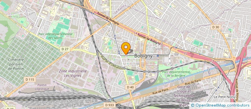 localisation de l'entreprise MONSIEUR JAWAD AMARA  BOBIGNY