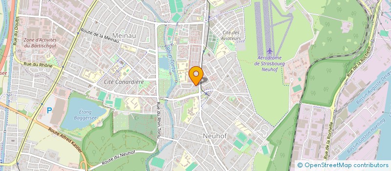 localisation de l'entreprise MONSIEUR JAWAD AOUTILFTE à STRASBOURG