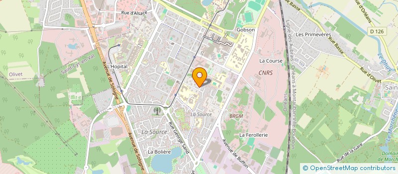 localisation de l'entreprise MONSIEUR JAWAD ASIFI à ORLEANS