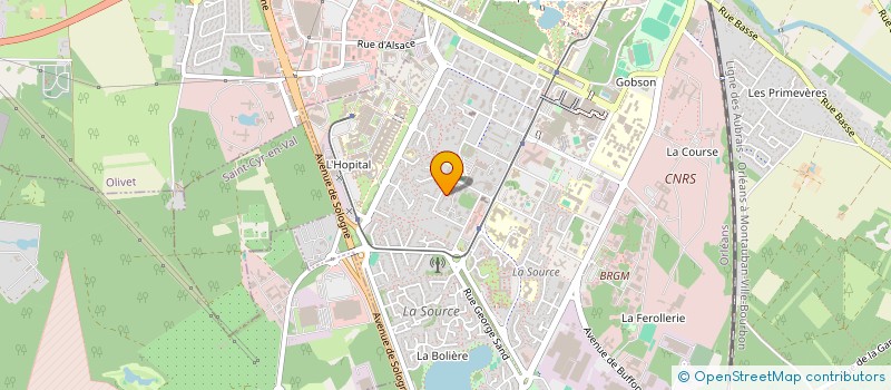 localisation de l'entreprise MONSIEUR JAWAD BAHADOU  ORLEANS