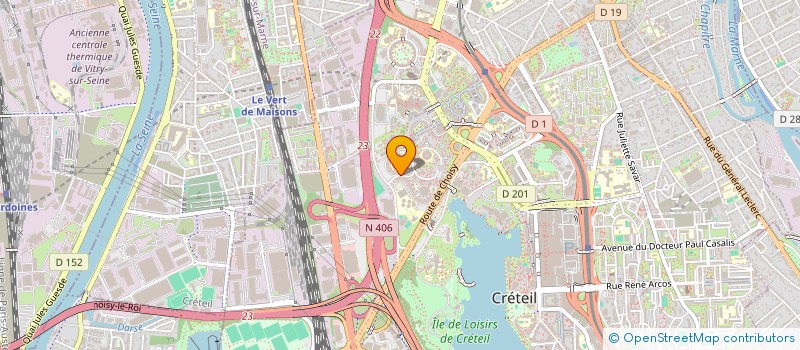 localisation de l'entreprise MONSIEUR JAWAD BAROUCHE  CRETEIL