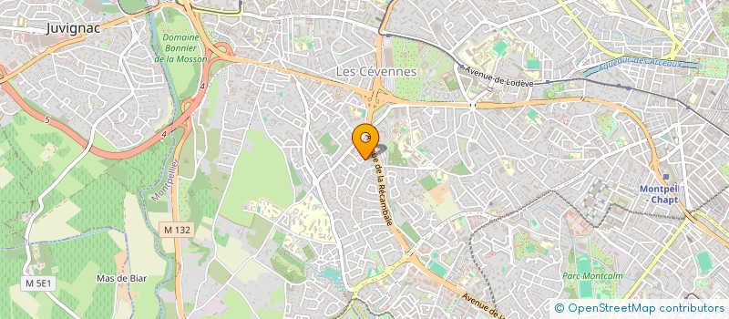 localisation de l'entreprise MONSIEUR JAWAD BELHARCH à MONTPELLIER