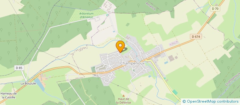 localisation de l'entreprise MONSIEUR JAWAD DAHHANI  CHAMPENOUX