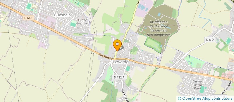 localisation de l'entreprise MONSIEUR JAWAD DRAOUI  LEWARDE