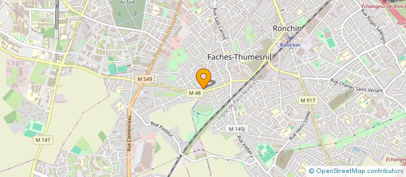 localisation de l'entreprise MONSIEUR JAWAD EL BOUKILI à FACHES-THUMESNIL