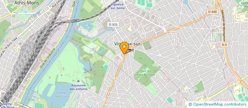 localisation de l'entreprise MONSIEUR JAWAD HADOUCHI à VIGNEUX-SUR-SEINE