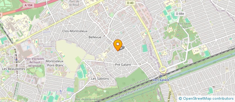 localisation de l'entreprise MONSIEUR JAWAD HADRI  VILLEPINTE