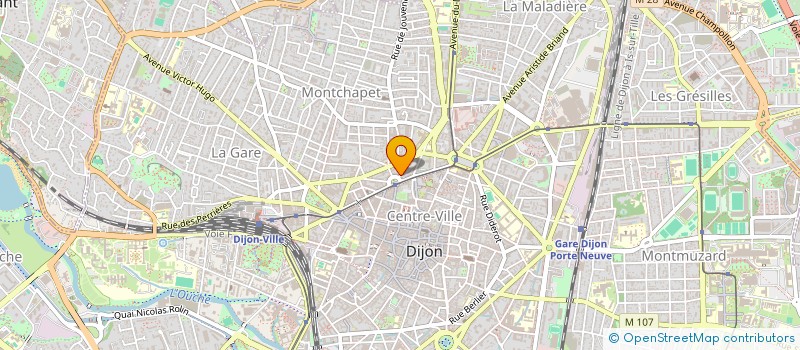 localisation de l'entreprise MONSIEUR JAWAD-HADRIEN KHATIB GUILLON  DIJON