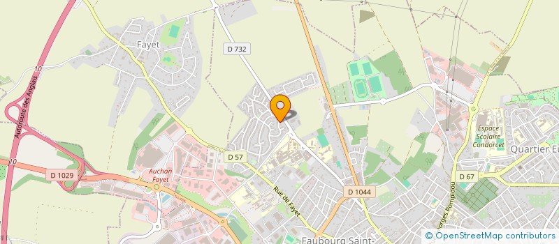 localisation de l'entreprise MONSIEUR JAWAD HAMED à SAINT-QUENTIN