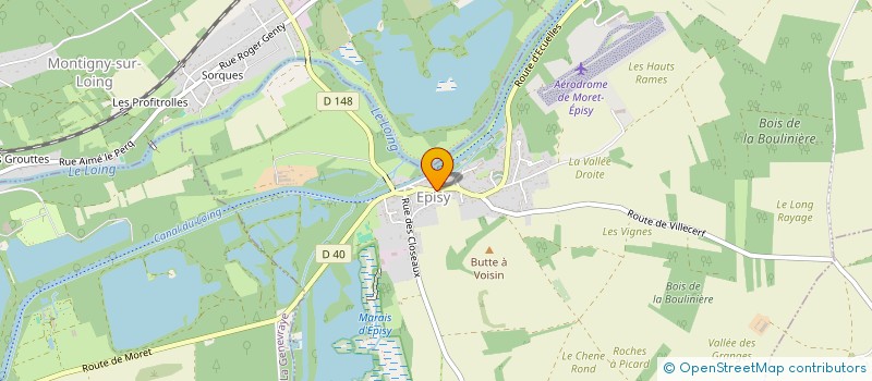 localisation de l'entreprise MONSIEUR JAWAD HARBAL  MORET-LOING-ET-ORVANNE