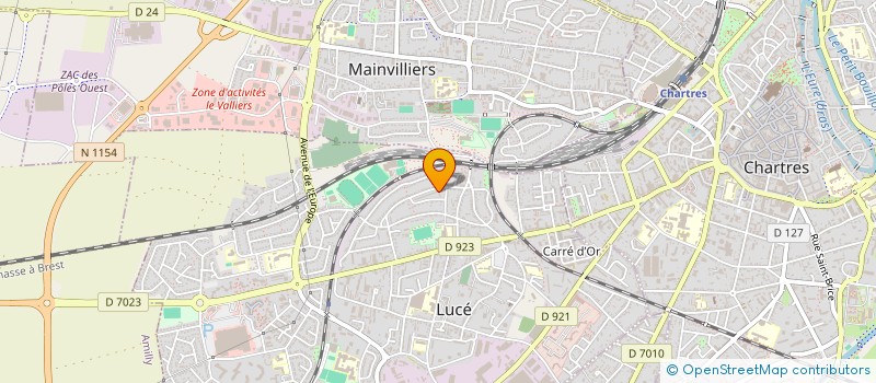 localisation de l'entreprise MONSIEUR JAWAD HRILLA à LUCE